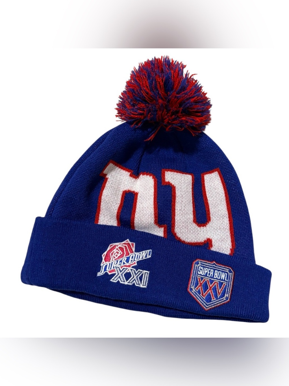 New Era NFL New York Giants 4x Super Bowl Knit Hat